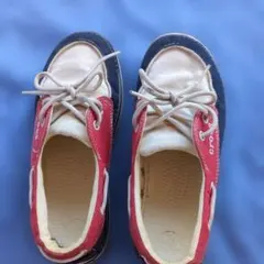 crocs クロックス シューズ レッド/ネイビーのサムネイル
