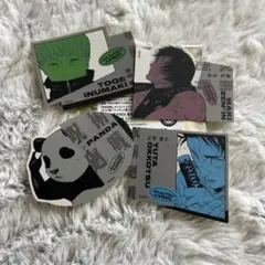 呪術廻戦　ダイカットステッカーコレクション　乙骨憂太　禪院真希　狗巻棘　パンダ