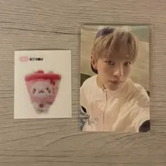 NCTWISH COLOR ユウシ ステッカー トレカ セット売り