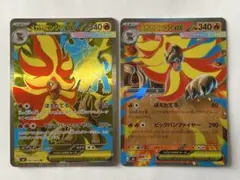 ポケモンカード ニンジャスピナー メガカエンジシex SR RR 2枚セット