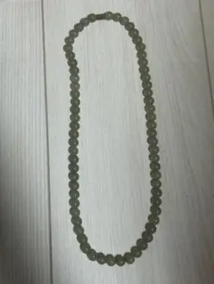 緑色ビーズネックレス オリジナルボックス付き