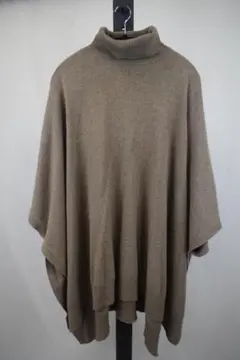 1er Arrondissement タートルネック ニットポンチョ❁0244