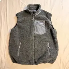 パタゴニア ボアフリース ベスト XL オールブラック
