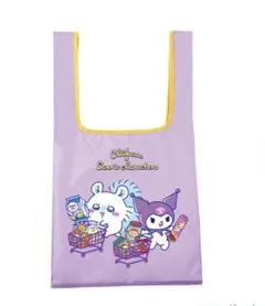 ちいかわ×サンリオキャラクターズ エコバッグ モモンガ×クロミ