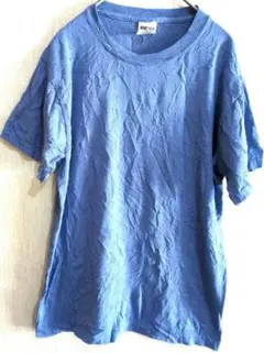 海外古着✨Jerzees 青 Tシャツ 【S】カジュアル