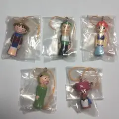 未開封 こけっきー ルフィ ゾロ ナミ ウソップ チョッパー ワンピース こけし