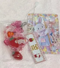 サンリオ　いちご新聞　50周年　シークレットストラップ　こぎみゅん