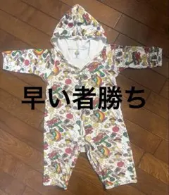 ヒステリックミニ ベビーロンパース&帽子 - メルカリ ヒスミニ ロンパース、帽子