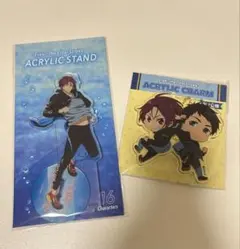 松岡凛 アクリル スタンド チャーム スタンドアクリルチャーム Free! FSアクリルスタンドアクリルチャーム 松岡凛 山崎宗介 - メルカリ
