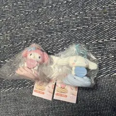 サンリオ ホイップクリームマスコット　シナモンロール　マイメロディ