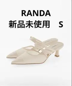 新品未使用RANDA 完売品ポインテッドトゥミュール S