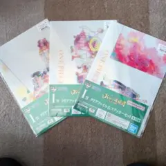 一番くじONE PIECE 　クリアファイル 3枚セット