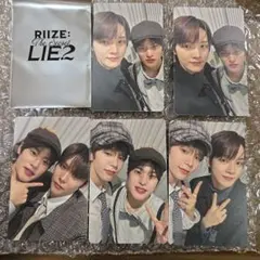 RIIZE: The Secret LIE2 トレーディングカード 5枚セット