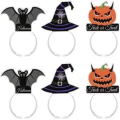 【6個】ハロウィン カチューシャ 光るヘアバンド カチューシャ　パーティー用品