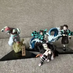 鬼滅の刃フィギュア　一番くじ　竈門炭治郎　竈門禰豆子　猗窩座