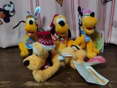 東京ディズニーリゾート　プルート　ぬいぐるみバッジセット　新品未使用