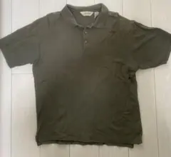 RRL 美品 ヘリンボーン オープンカラー ポロシャツ プルオーバー 