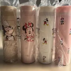 ディズニーストア ラッキーバッグ　ミッキー ミニーステンレスボトル　水筒　4本