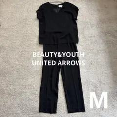 BEAUTY&YOUTH Vネック ノースリーブオールインワンのサムネイル