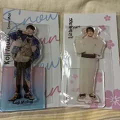 【新品未開封】SnowMan 向井康二アクリルスタンド 2種類セット