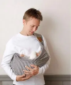 Betta ストライプ柄抱っこひも・スリング