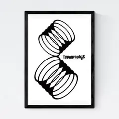 【SALE】TYPOGRAPHYS アートポスター（A4サイズ）#8451のサムネイル