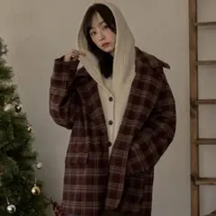 mideal check over jacket / チェックオーバージャケット