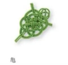 亀　ふくこより　ピンズ