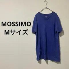MOSSIMO メンズ Tシャツ Mサイズ 紫 青 Vネック 半袖