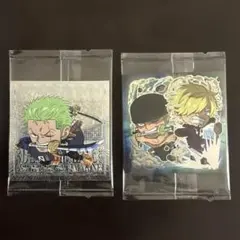 【ゾロ（パラレル)/ゾロ＆サンジ(SP)】ワンピース ウエハース13弾