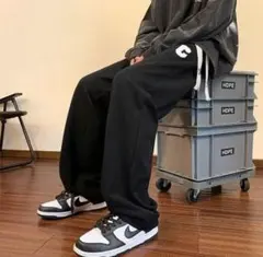 アパレル XL メンズ スウェット ジャージ　ボトムス パンツ ワイドパンツ