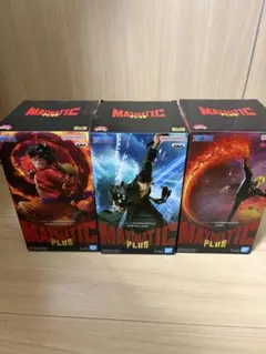 ワンピース MAXIMATIC PLUS ルフィ ゾロ サンジ フィギュア 3種