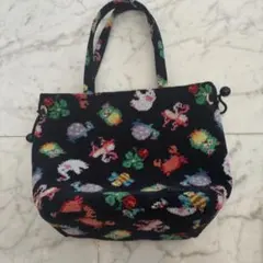 ✨極美品✨ フェイラー ハイジフレンズフォレスト リュック ナイロン ネイビー ✨極美品✨ フェイラー ハイジフレンズフォレスト リュック ナイロン