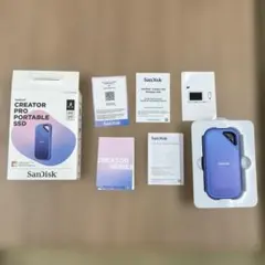 SanDisk Creator Portable SSD 2TBのサムネイル