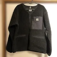 売り切り　Helly Hansen ブラックフリースジャケット L