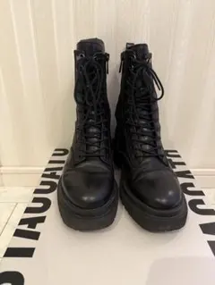 ✨美品✨スタッカート 厚底 ソックスブーツ【23cm】ブラック 黒チェーン 2025年最新】スタッカート ブーツの人気アイテム - メルカリ