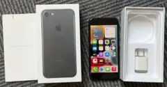 iPhone 7 128GB ブラック 美品 動作確認済み SIMフリー