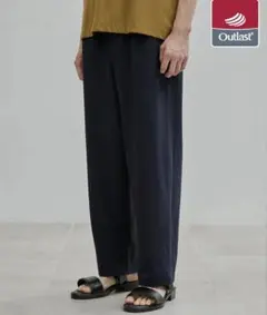 OUTLAST x UNITED TOKYO ストレートイージーパンツ ネイビー