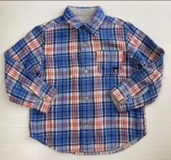 MIKI HOUSE DOUBLE_BミキハウスダブルＢリバーシブルシャツ100