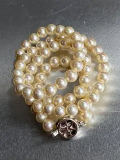 ホワイトパール ロングネックレス 約70cm