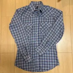 レア USA製70〜80s Levi's ヴィンテージ長袖チェックシャツ S