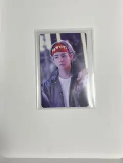 BTS V テテ Memories 2017トレカ SUPREMEヘッドバンド