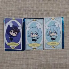 ブルーロック ナムコ限定特典 ノベルティ イラストカード　3枚セット