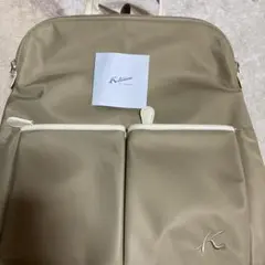 キタムラ　リュック　ベージュ