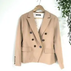 【匿名発送】INGNI ダブルテーラードジャケット ベージュ M きれいめ 通勤