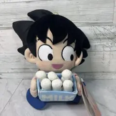 DX ドラゴンボールキャラクター ぬいぐるみ2 孫悟空 牛乳配達 長期保管品のサムネイル