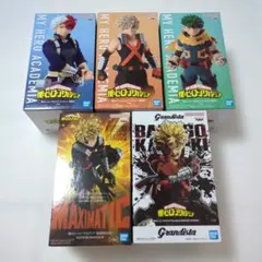 4点セット】ヒロアカプライズフィギュア3種＋1種セット - メルカリ