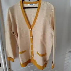 NEWYORKER Vネックカーディガン春物　М