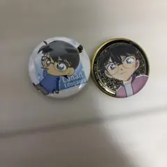 江戸川コナン ピンバッジ 2個セット