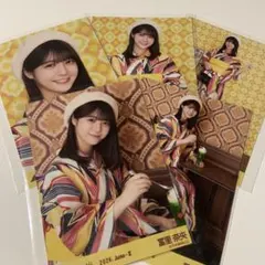 冨里奈央 2026 浴衣 5種コンプ 乃木坂46 生写真 - メルカリ